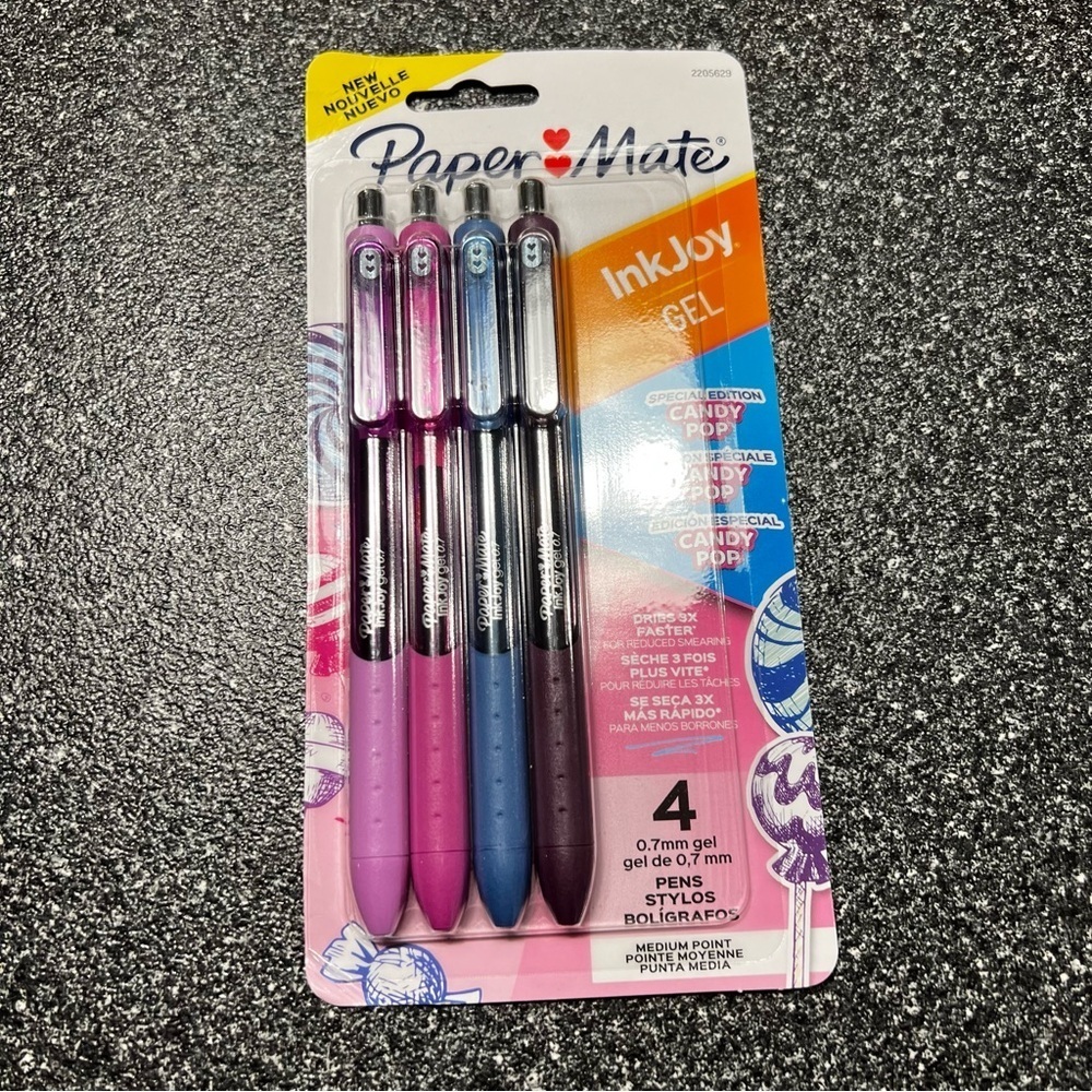 Paper Mate InkJoy Gel Pens 0.7mm ( Candy Pop Edition)